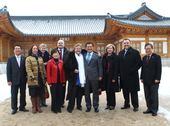 Riigikogu delegatsioon eesotsas Riigikogu esimehe Ene Ergmaga ametlikul visiidil Korea Vabariigis